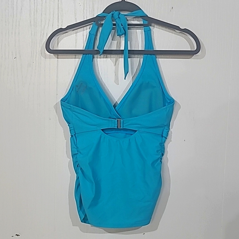 Athleta Womens Halter Tankini Top Size 32 D/DD Tall - Picture 2 of 5